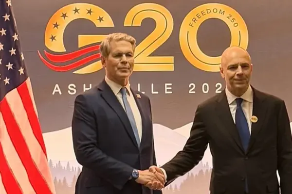 Росія описала зустріч Бесента і Сілуанова на G20 без згадки про Україну