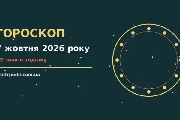 Гороскоп на 7 жовтня 2026 року: підказки перед важливим кроком для нових справ і розмов